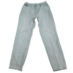 Vintage Wrangler For Women Mom Jeans 16x32 High Waist Distressed Faded Y2K